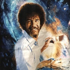 BOB ROSS GALAXY TEE 🌌🎨